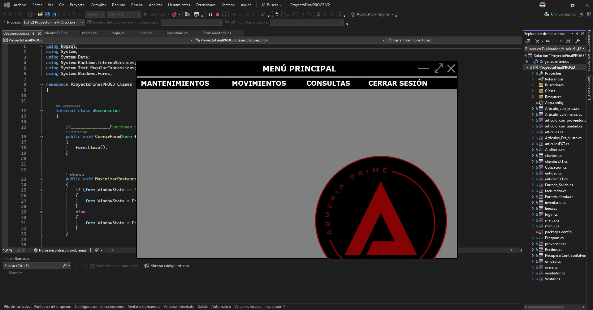 Proyecto: Software Freelance · POS e Inventario para Armería